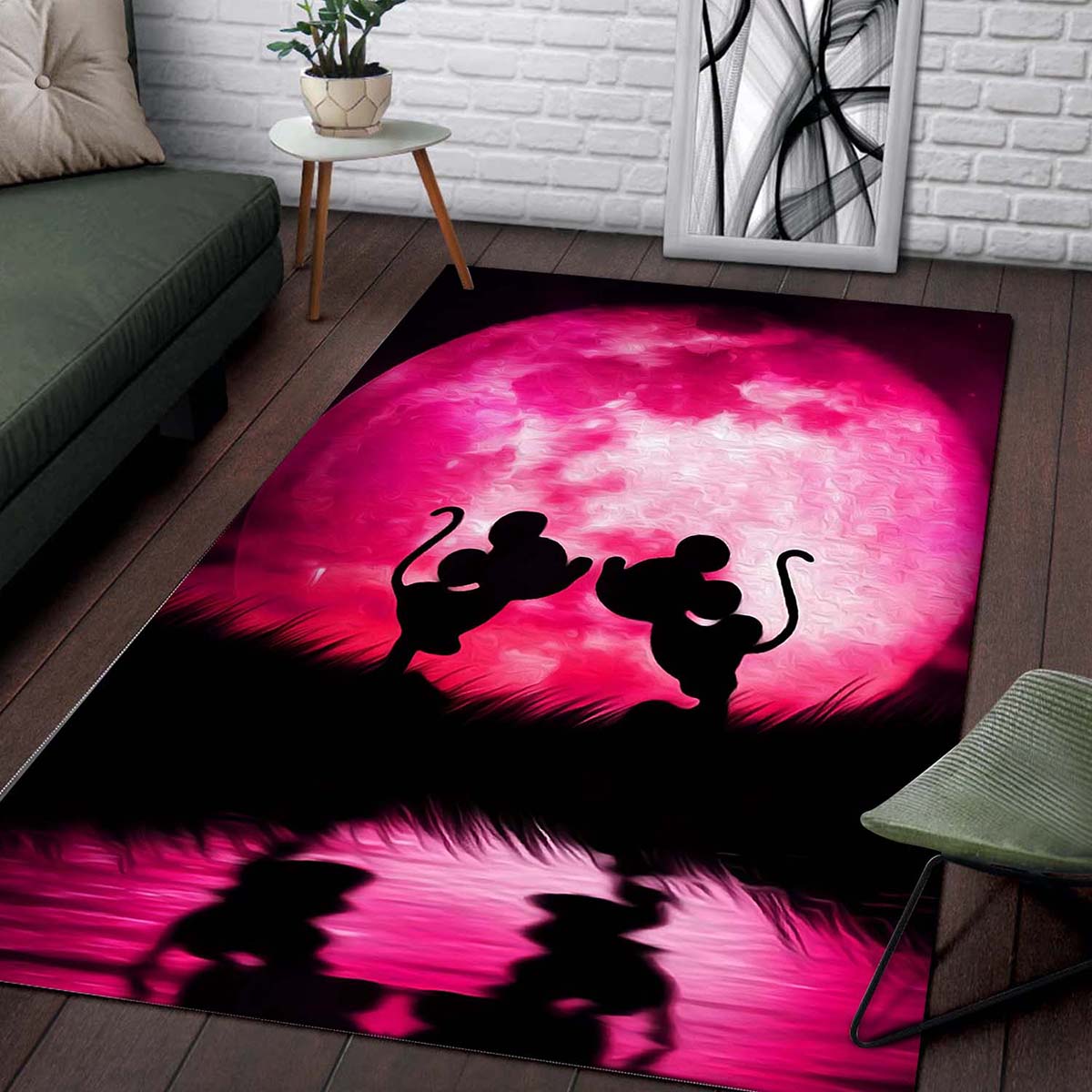 Minnie & Mickey Mouse Mm2575 Teppich – Bild 2