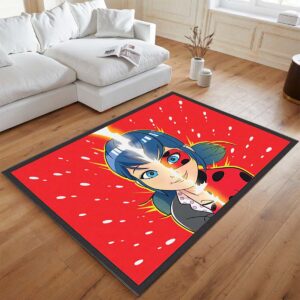 Alternative view of Miraculous Ladybug 17 Teppich - TOK