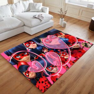 Alternative view of Miraculous Ladybug 8 Teppich - TOK