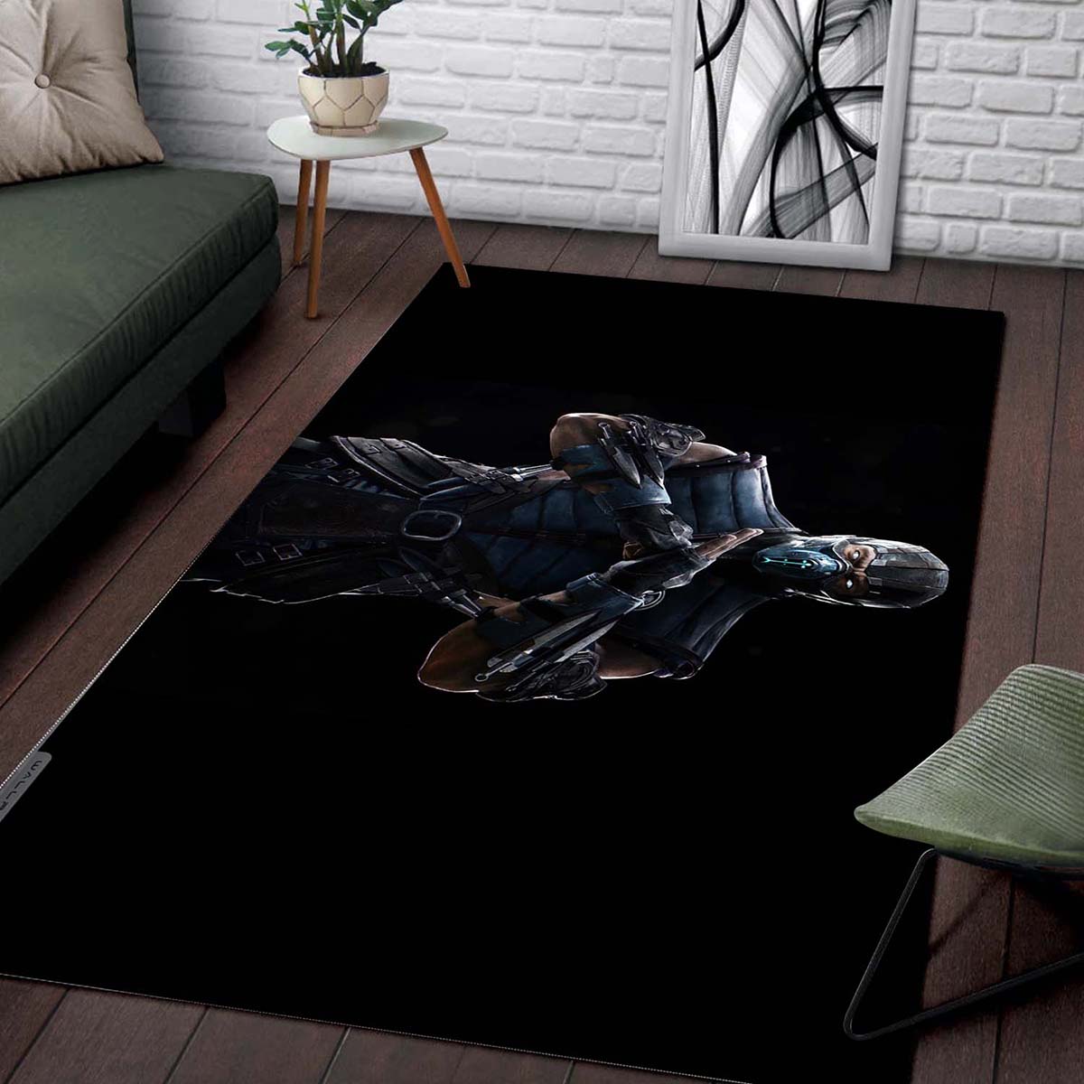Mortal Kombat X Sub Zero 1 Teppich – Bild 2