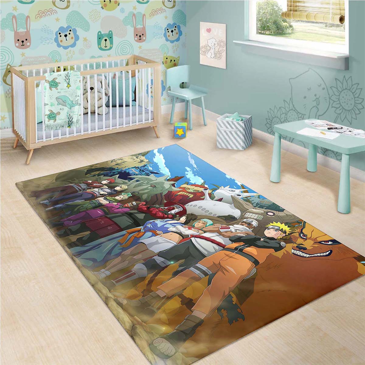 Naruto Alle Charaktere Teppich – Bild 3
