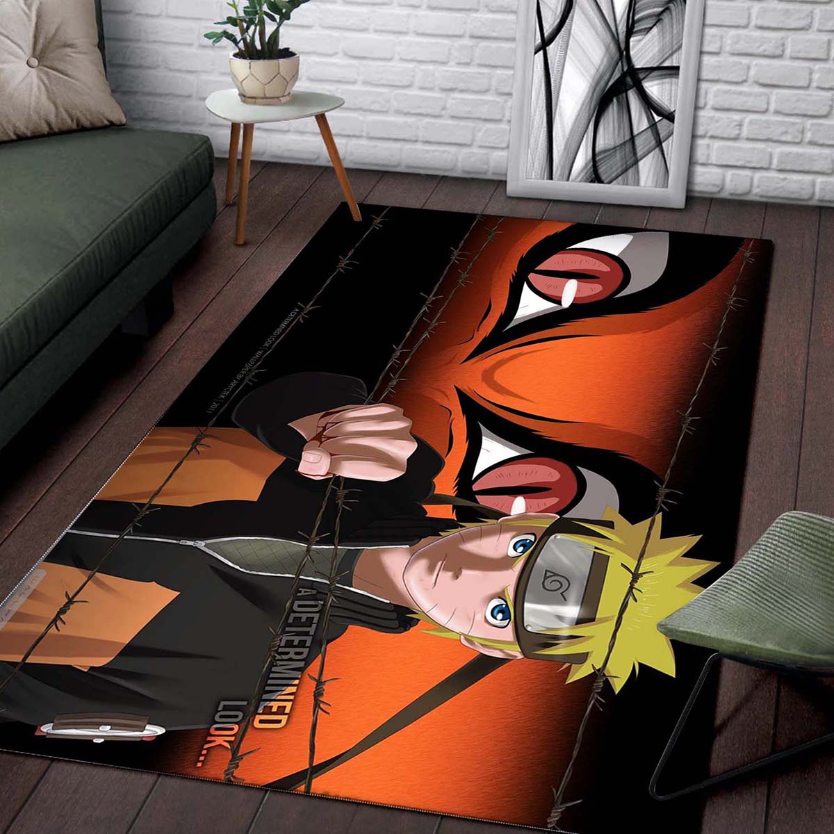 Naruto Dmon Kyubi Teppich – Bild 2