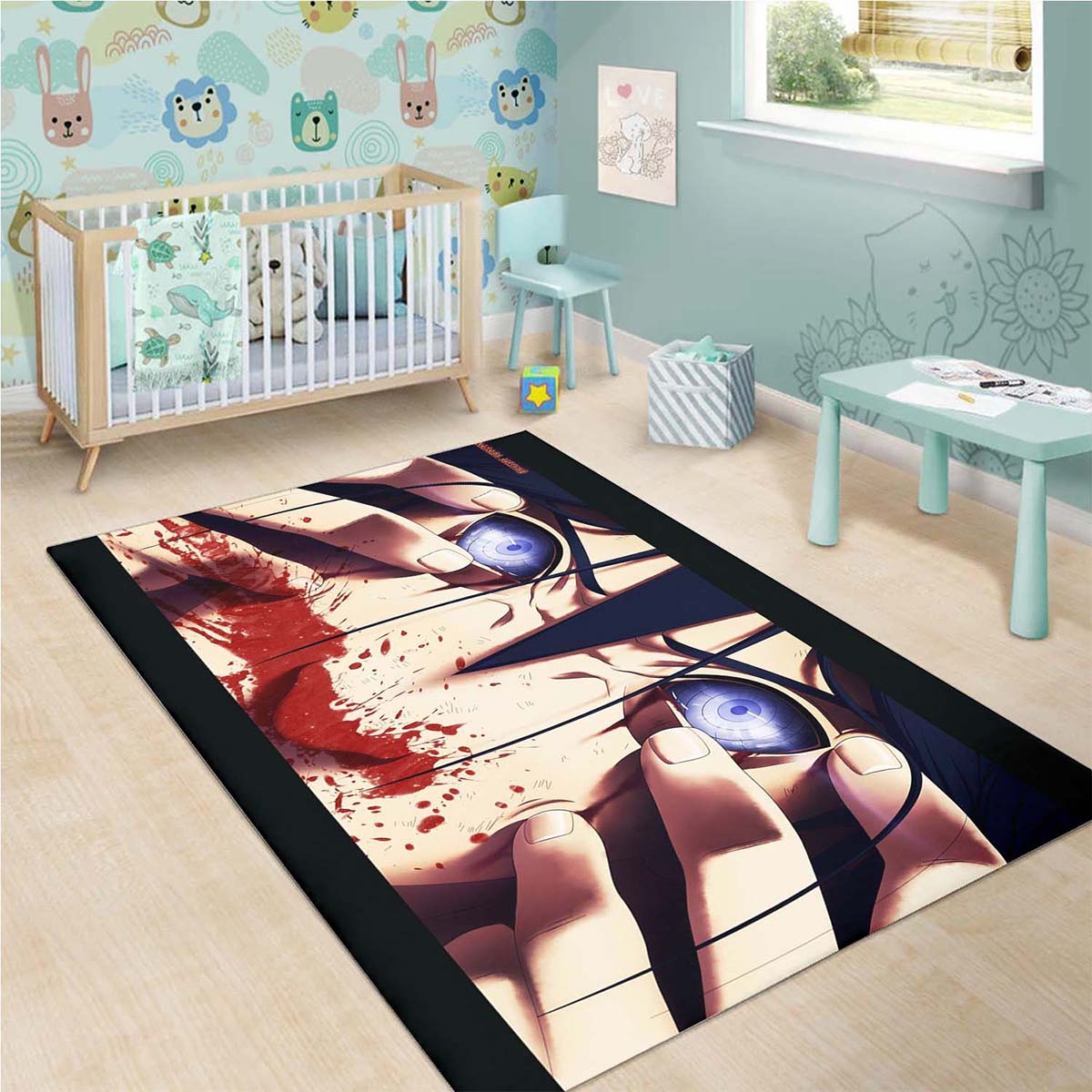 Naruto Dojutsu Rinnegan 1 Teppich – Bild 3