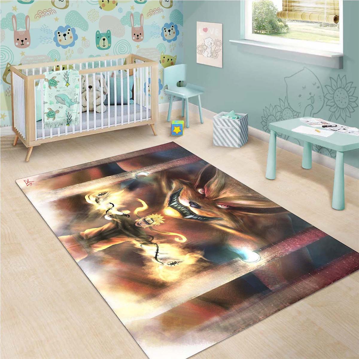 Naruto Kurama 1 Teppich – Bild 3