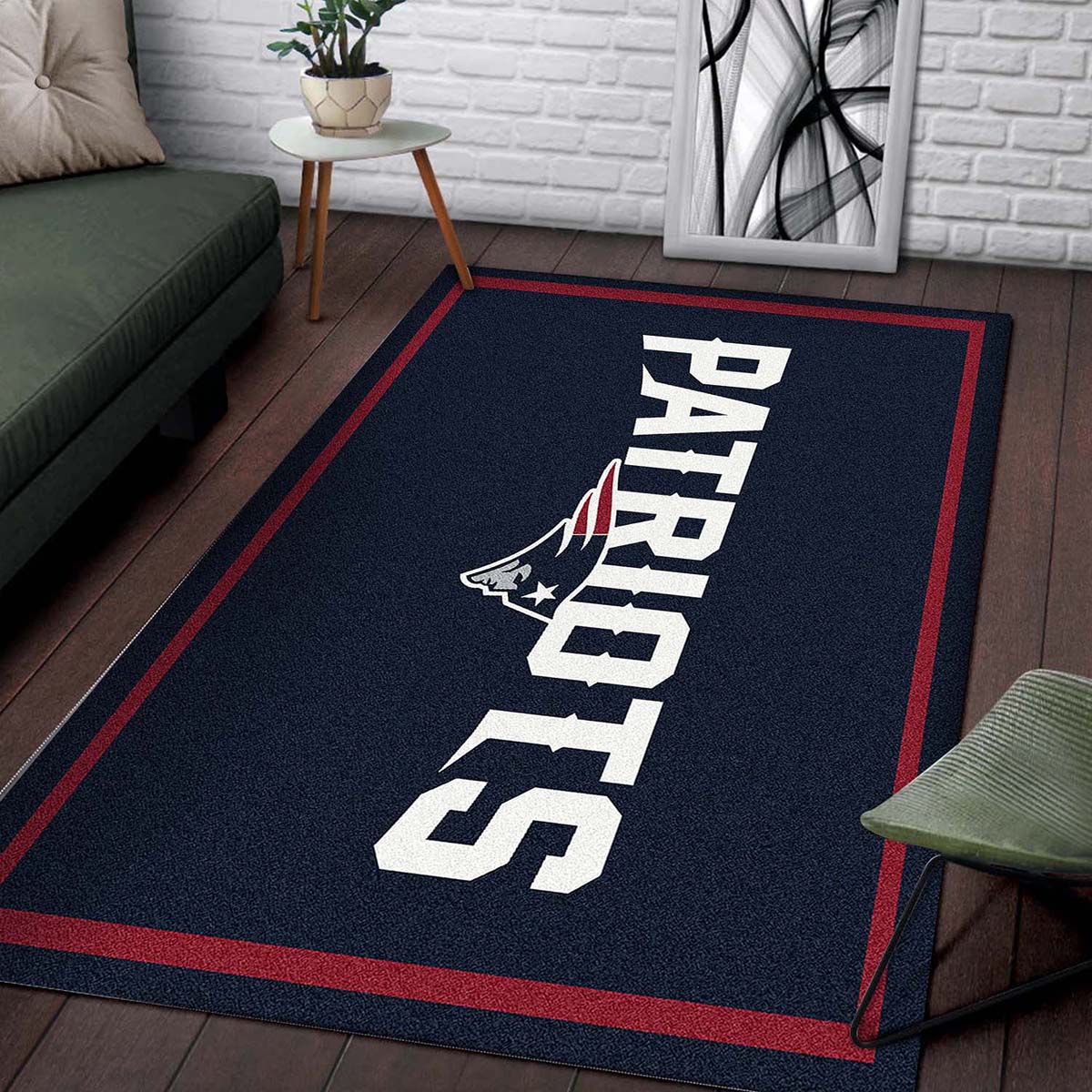 New England Patriots Team Spirit Teppich – Bild 2