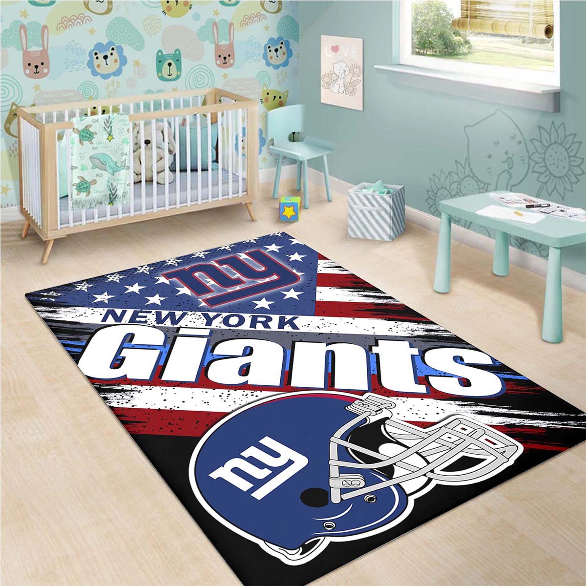 New York Giants Fuballmannschaft Teppich – Bild 3