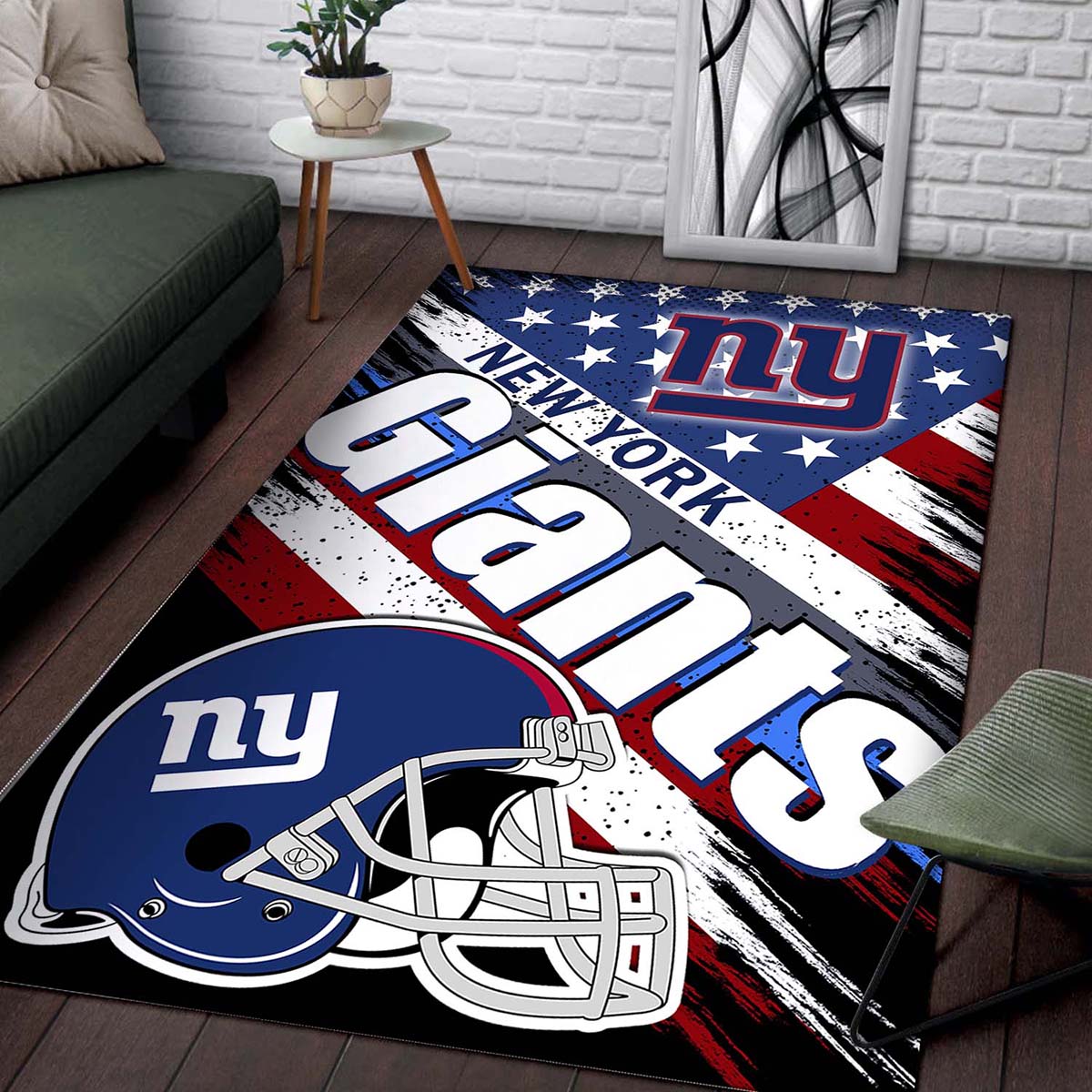 New York Giants Fuballmannschaft Teppich – Bild 2