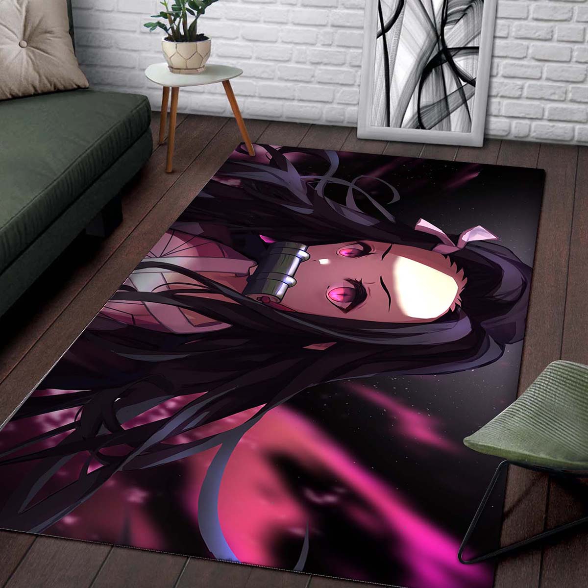 Nezuko Kamado - Kimetsu No Yaiba 3 Teppich – Bild 2