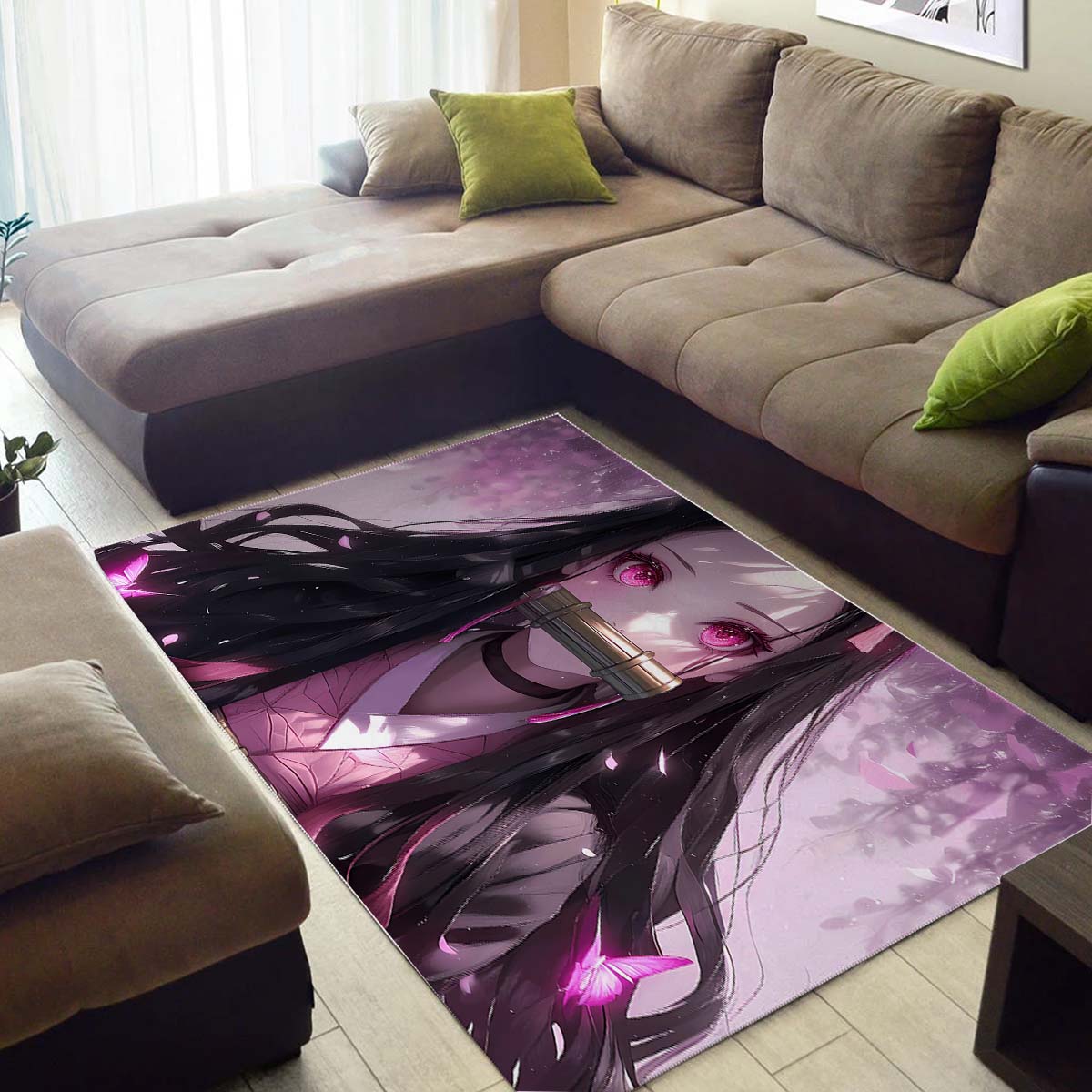 Nezuko Kamado Pink Teppich – Bild 3