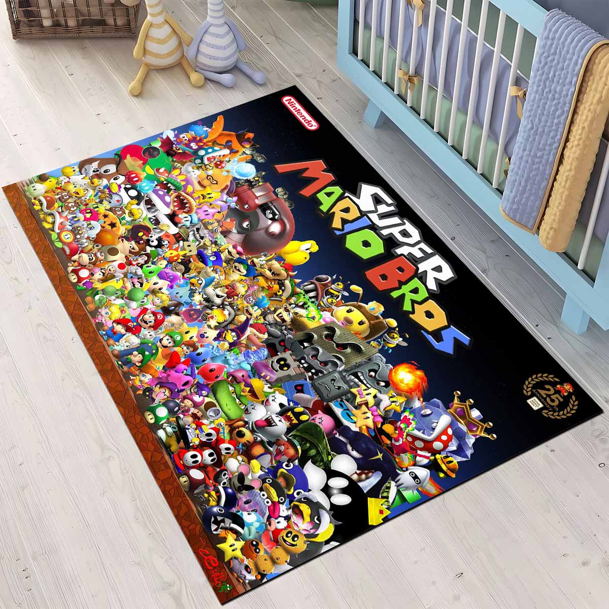 Nintendo Super Mario Bros Jubilum Teppich – Bild 3
