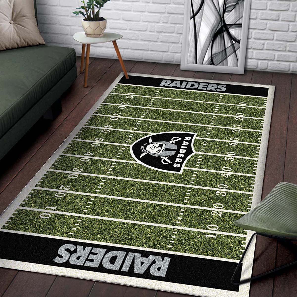 Oakland Raiders Football Teppich – Bild 2