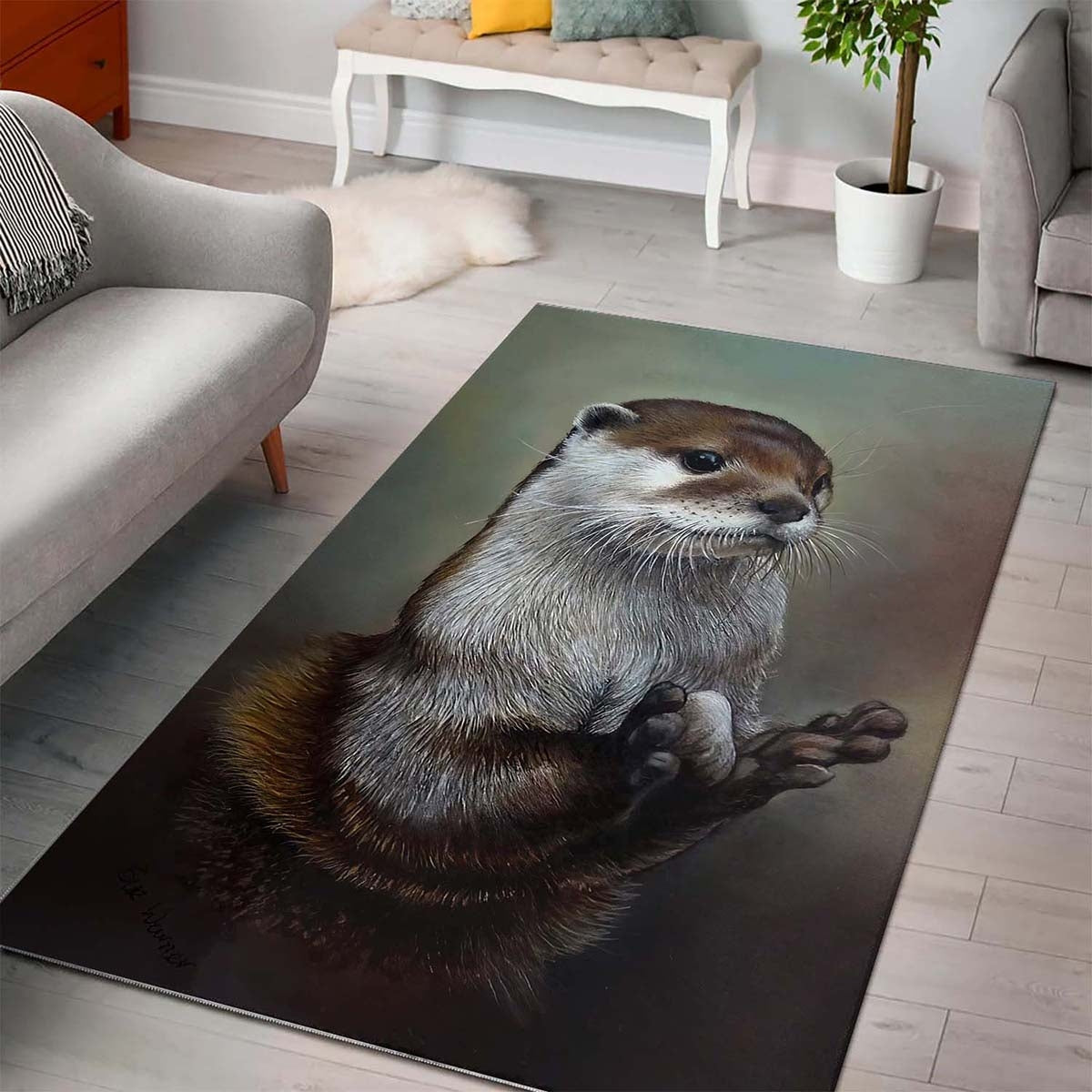 Otter De1809135m Teppich