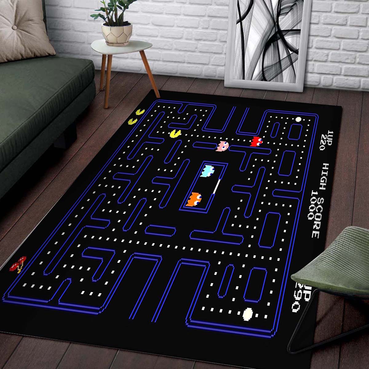 Pacman Game Room Teppich – Bild 2