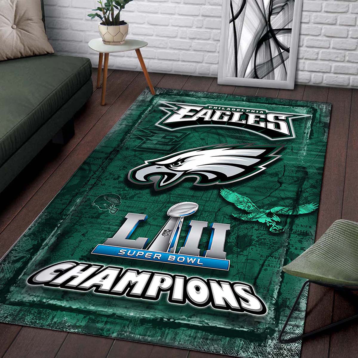 Philadelphia Eagles Champions Teppich – Bild 2