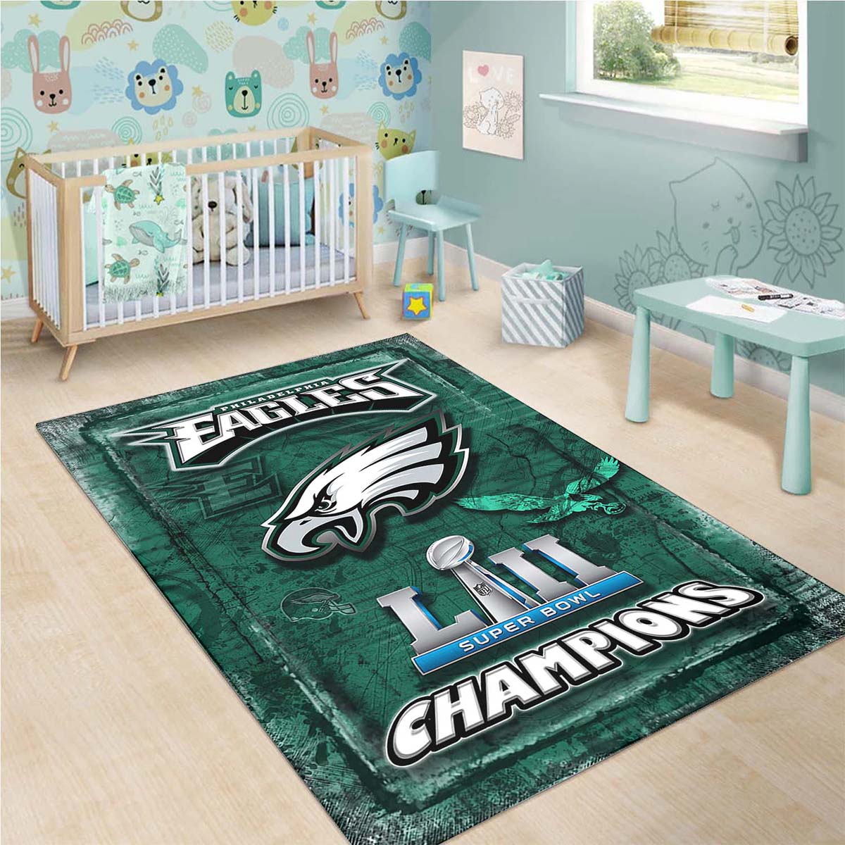 Philadelphia Eagles Champions Teppich – Bild 3