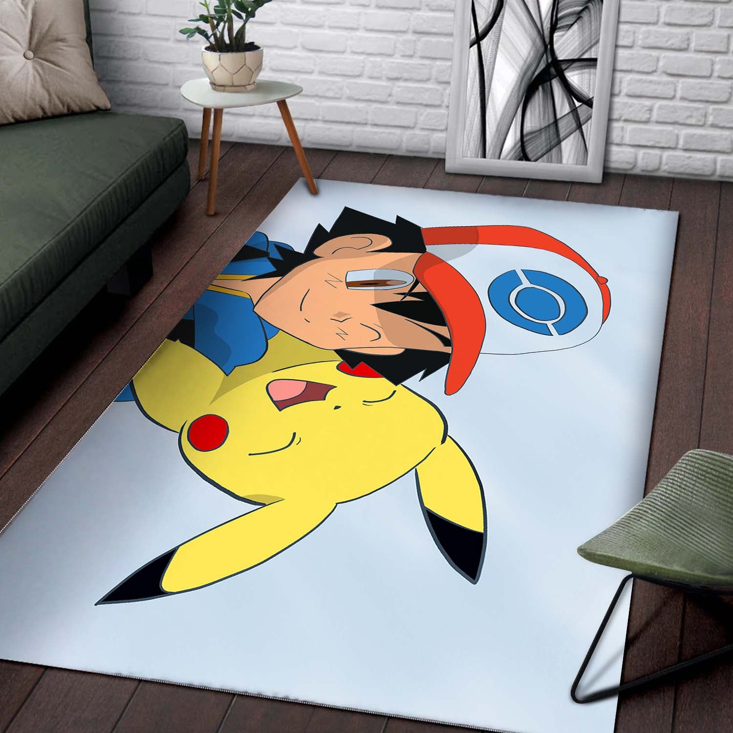 Pikachu Ash Ketchum Teppich – Bild 2