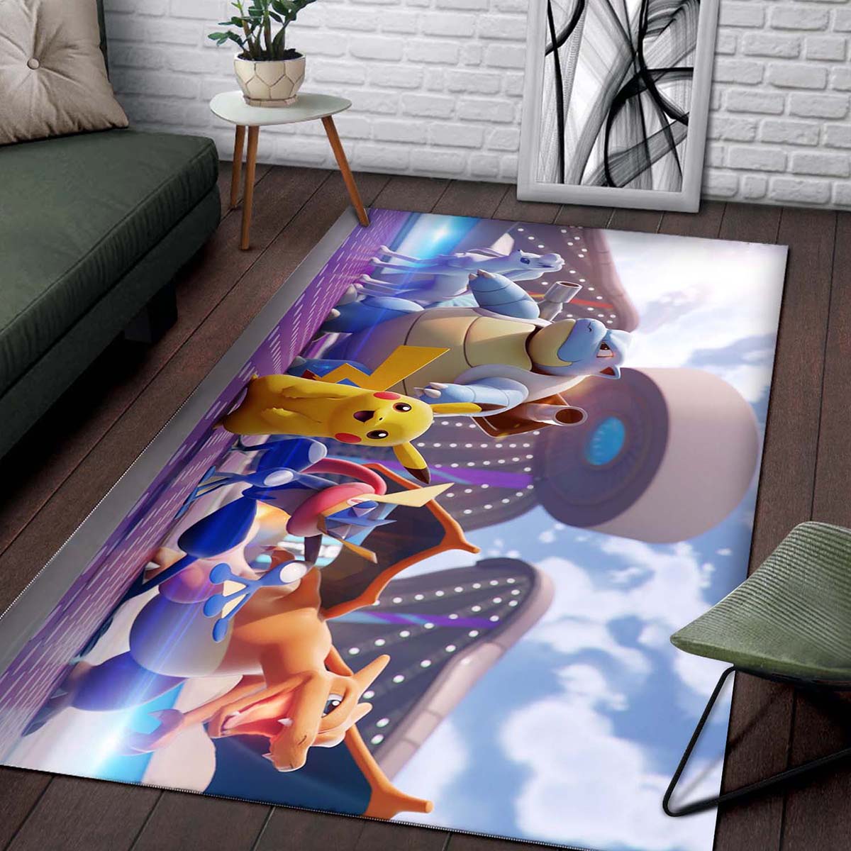 Pokemon All Characters 1 Teppich – Bild 2