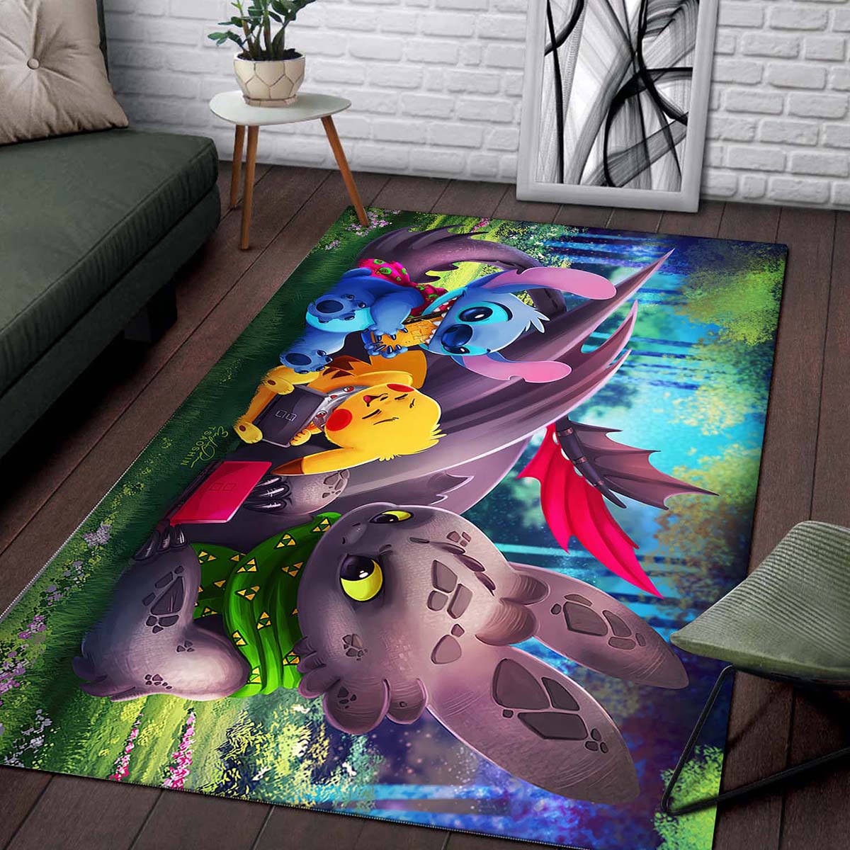 Pokemon Go Detective Pikachu Teppich – Bild 2