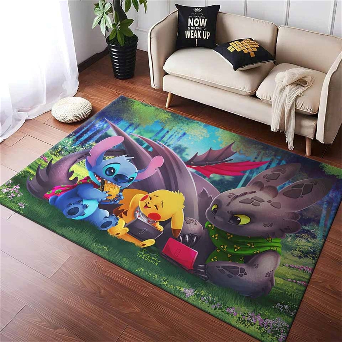 Pokemon Go Detective Pikachu Teppich – Bild 3
