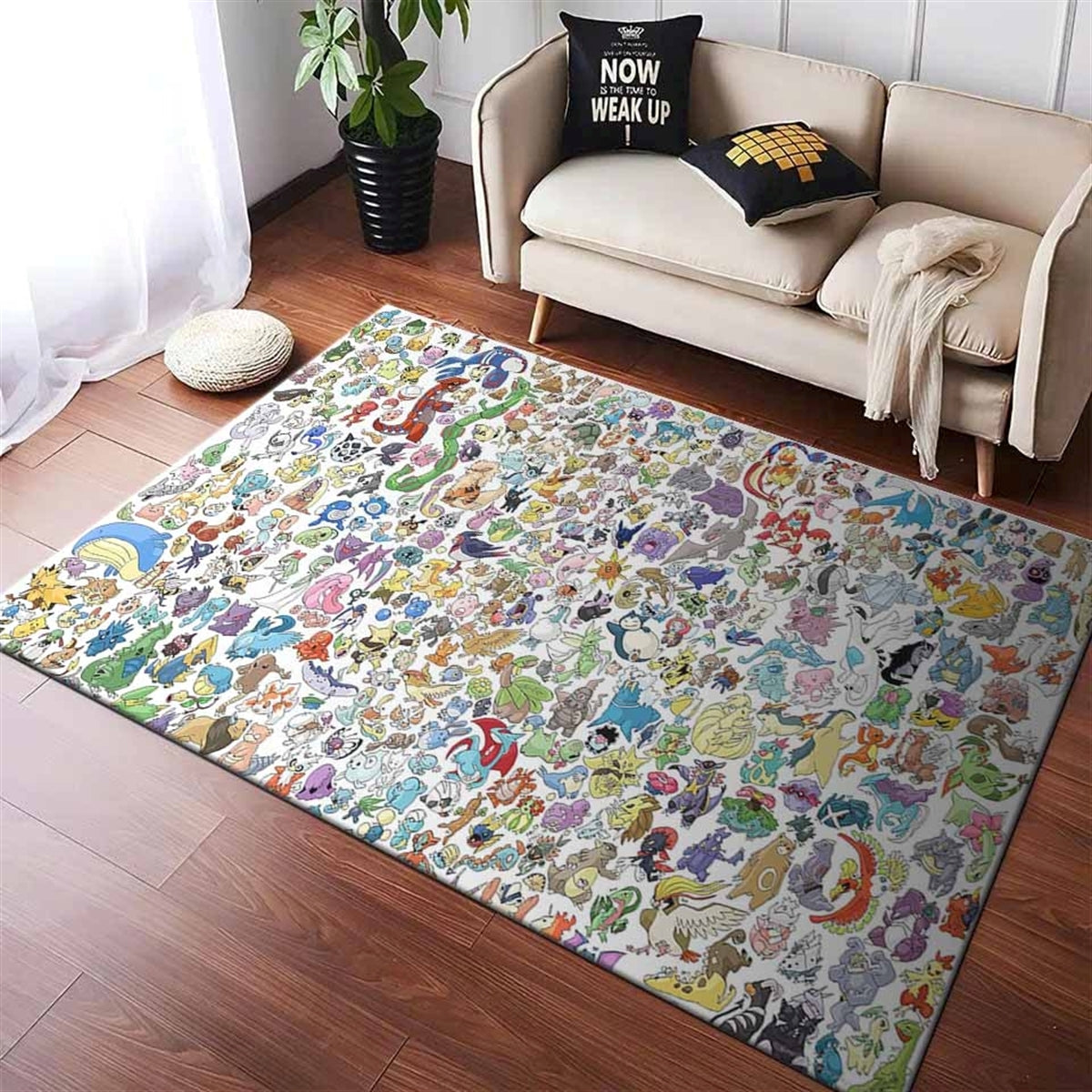 Pokemon Nintendo Video Game 25561 Teppich – Bild 3