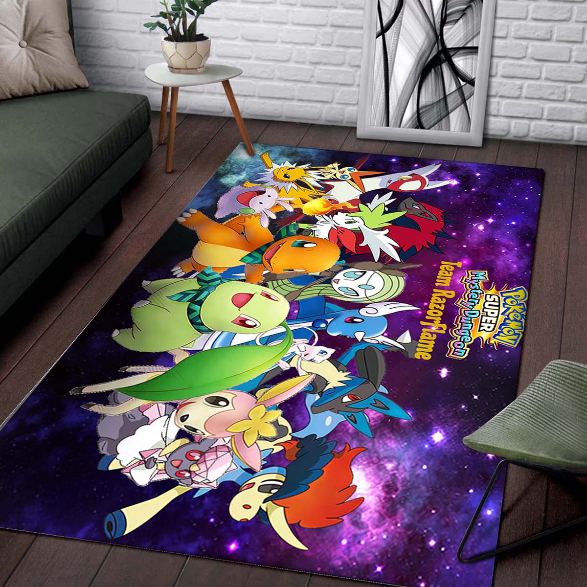 Pokemon Super Mystery Dungeon Anime Teppich – Bild 2