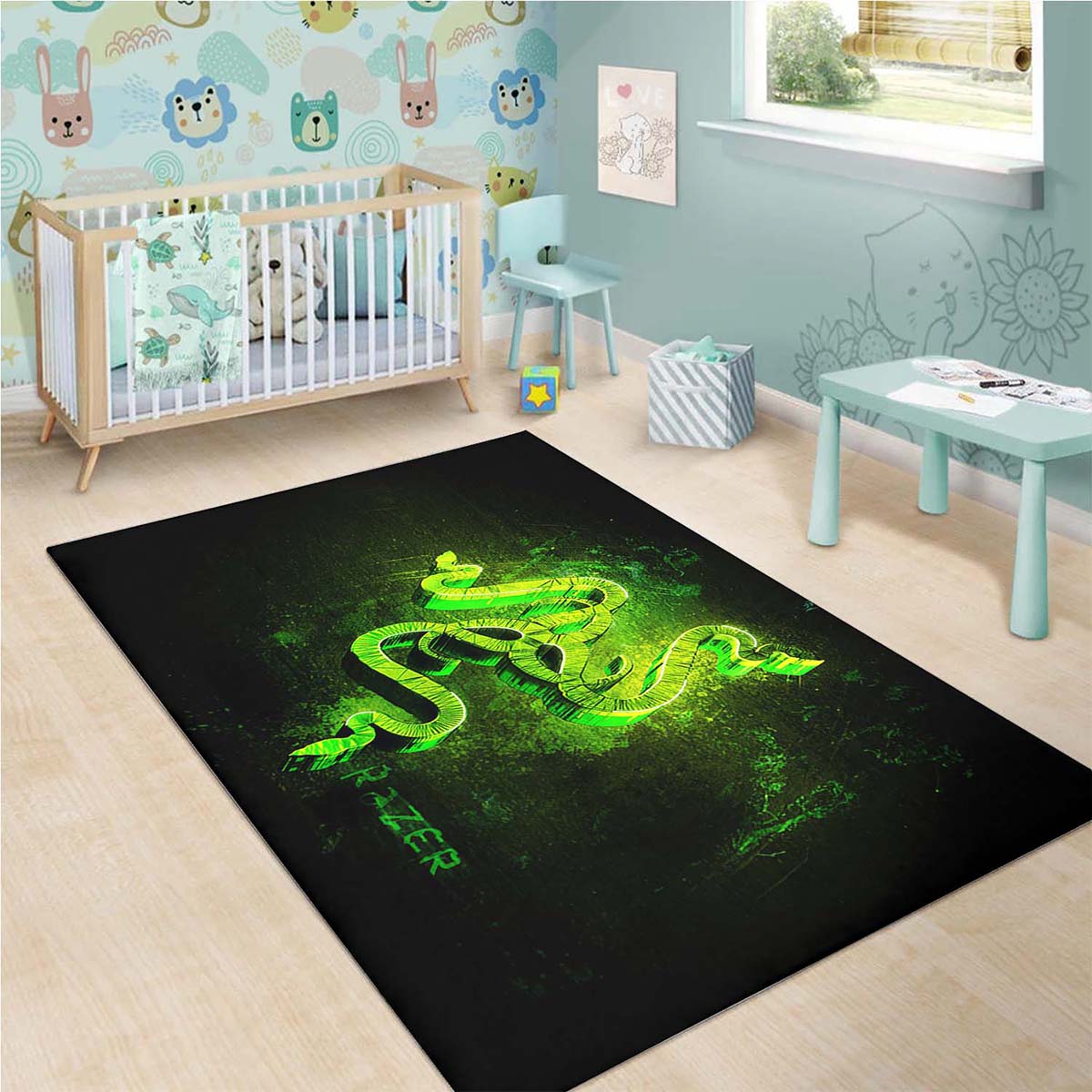 Razer Logo Gaming 2 Teppich – Bild 3