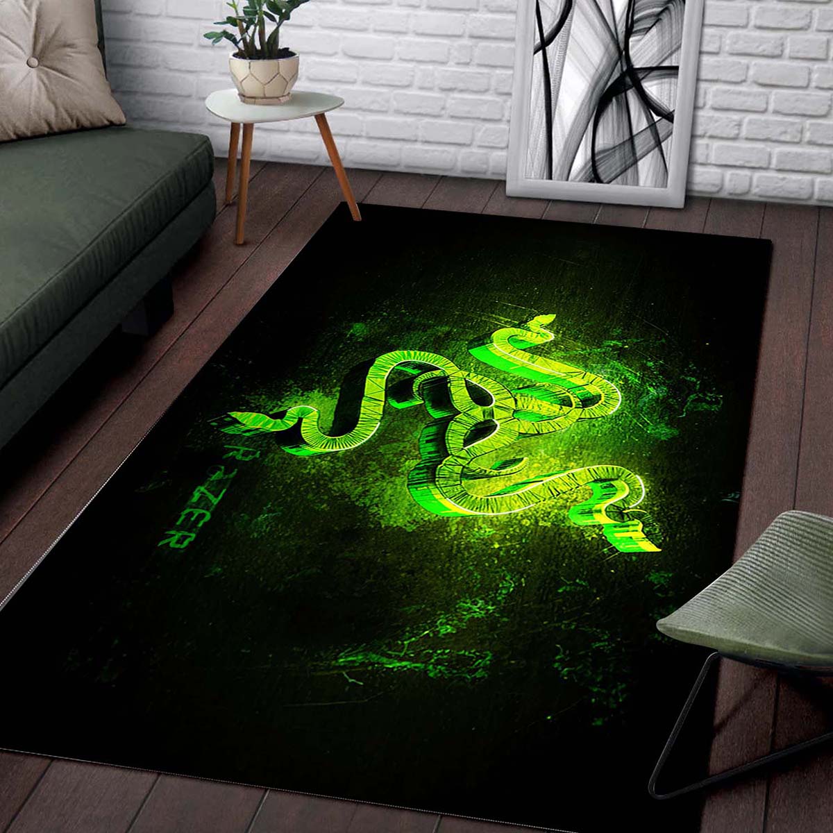 Razer Logo Gaming 2 Teppich – Bild 2