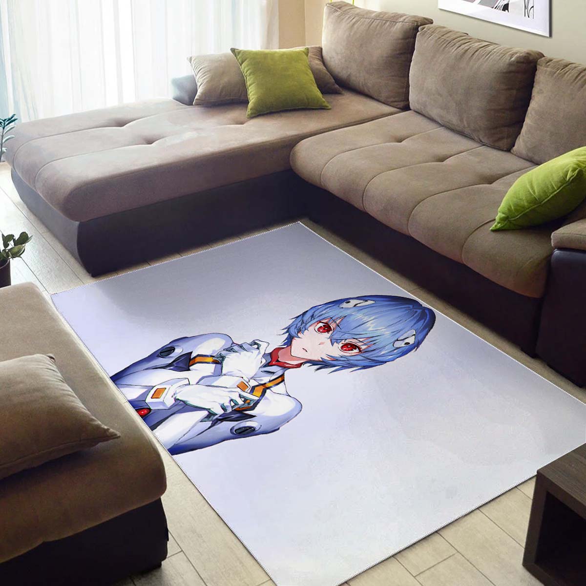 Rei Ayanami 5K Neon Teppich – Bild 3