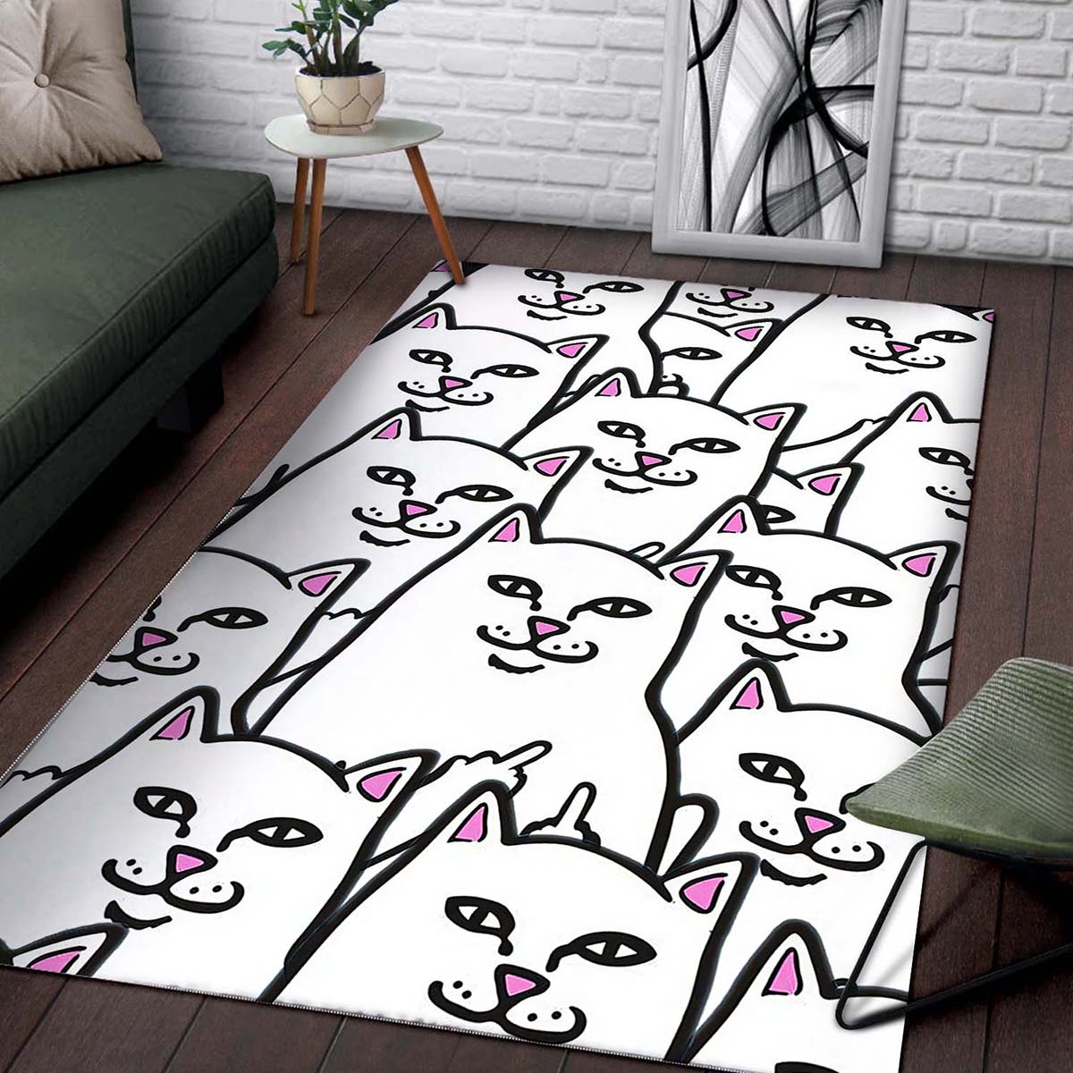 Ripndip Middle Finger Teppich – Bild 2