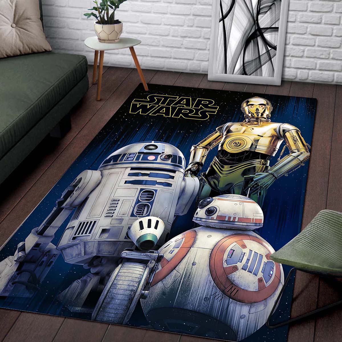 Robots Star Wars Arts Teppich – Bild 2
