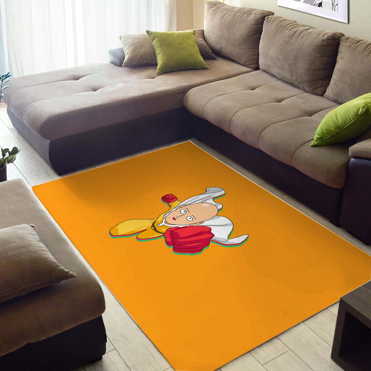 Saitama Yellow Teppich – Bild 3