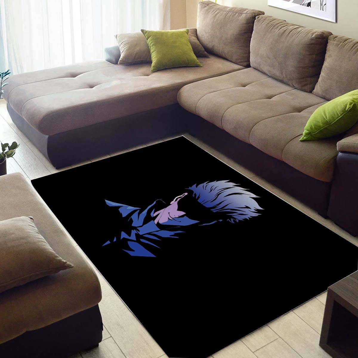 Satoru Gojo Black Teppich – Bild 3