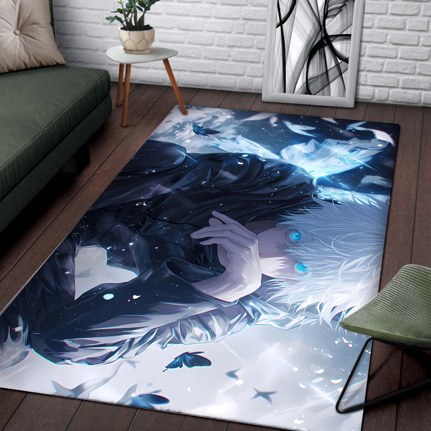 Satoru Gojo Blue Teppich – Bild 2