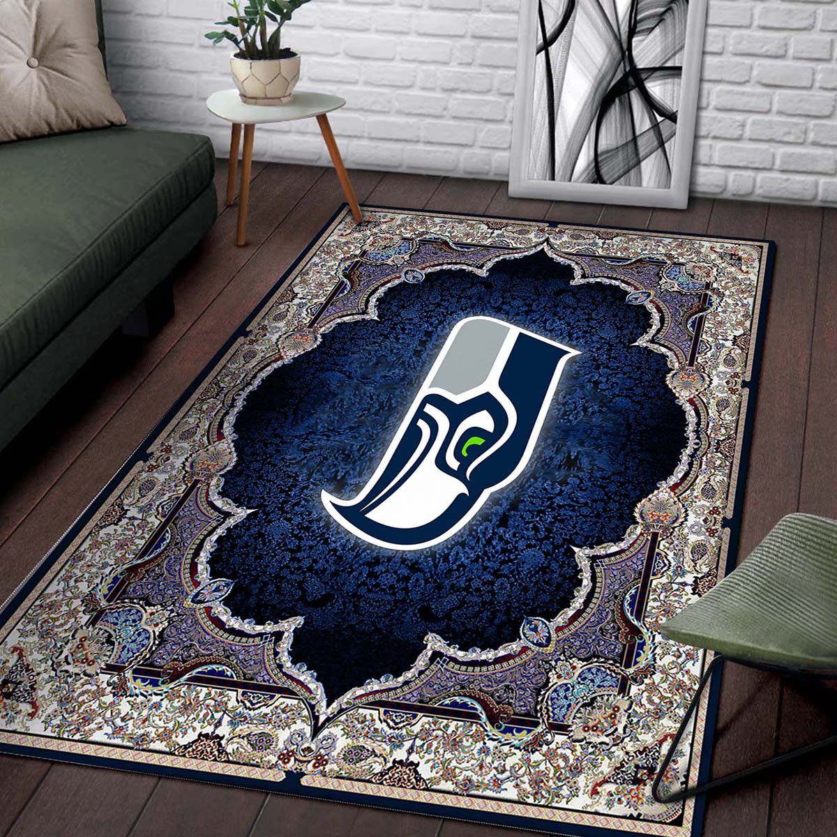 Seattle Seahawks Teppich – Bild 2