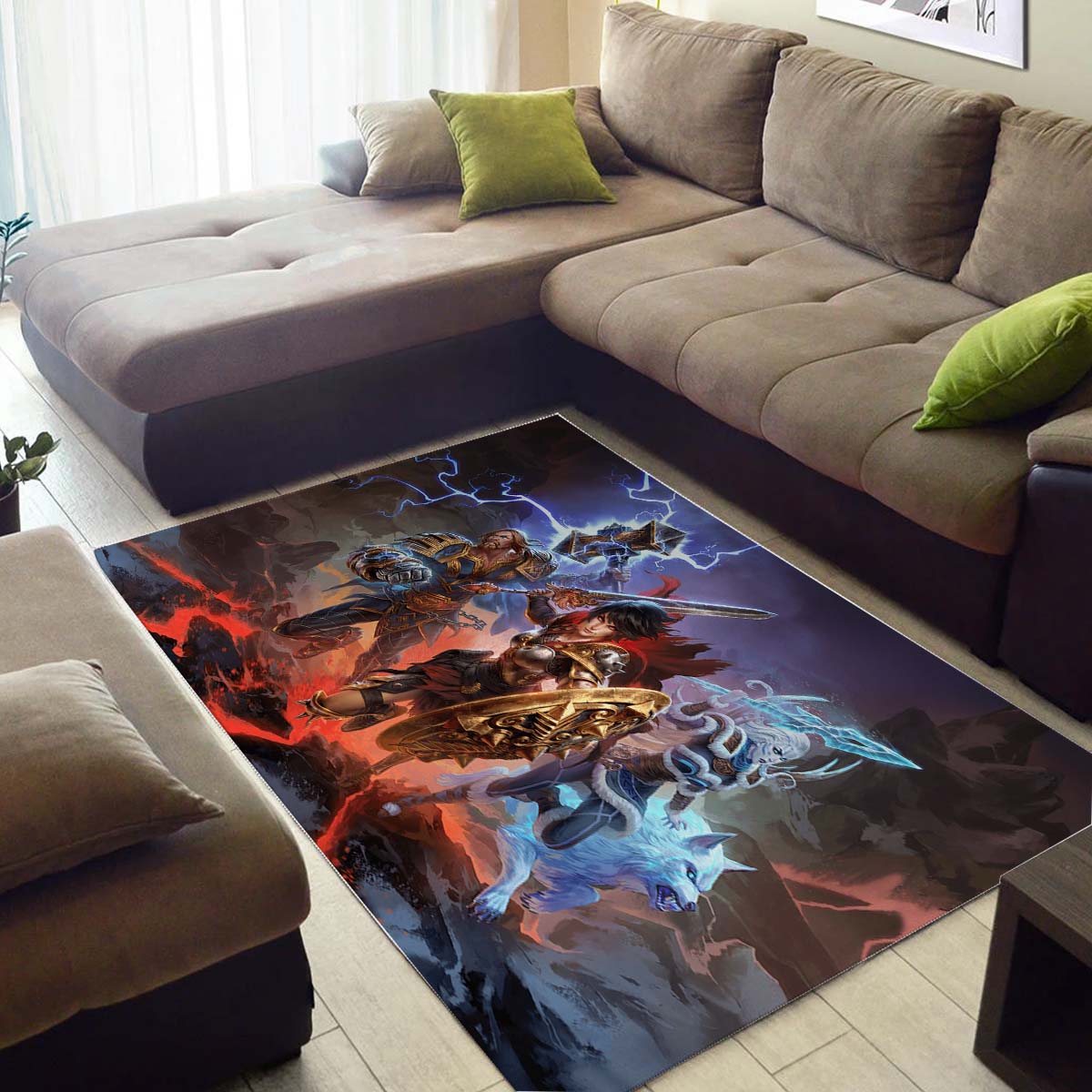 Smite 2 Gods Teppich – Bild 3