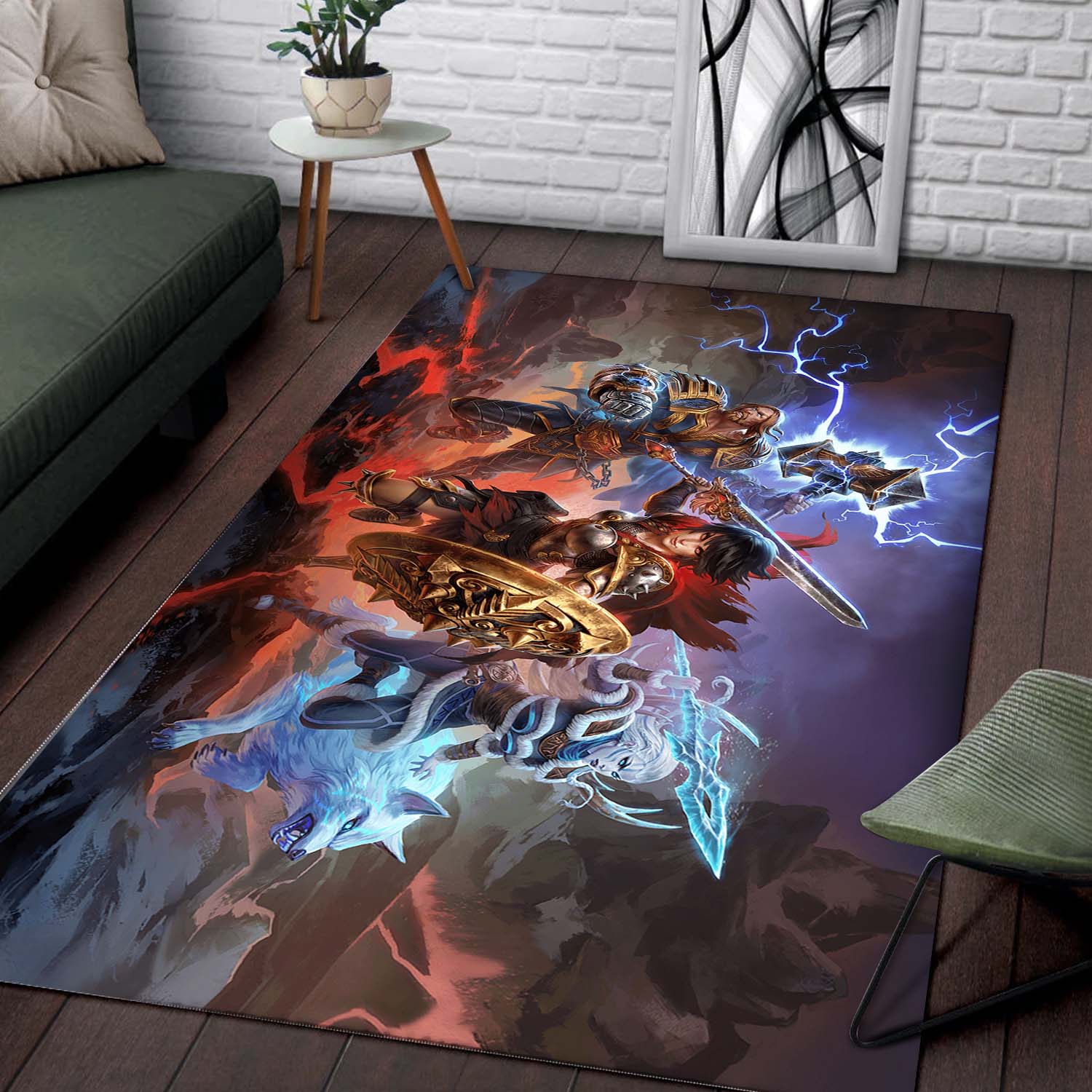 Smite 2 Gods Teppich – Bild 2
