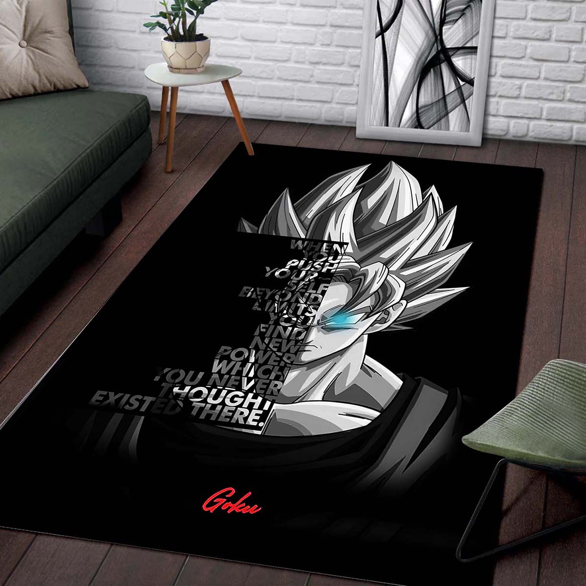 Son Goku Dragon Ball Z 1026 Teppich – Bild 2