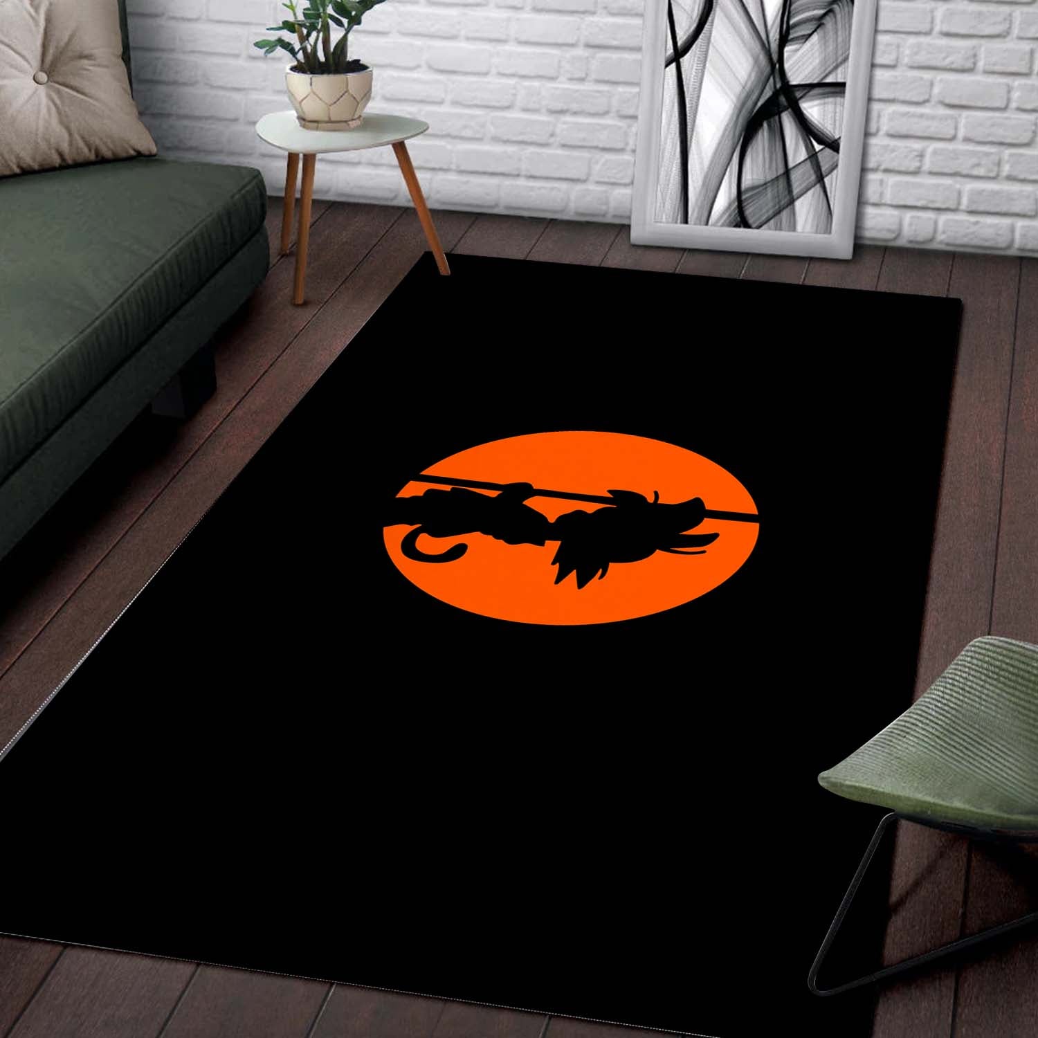 Son Goku Silhouette Teppich – Bild 2