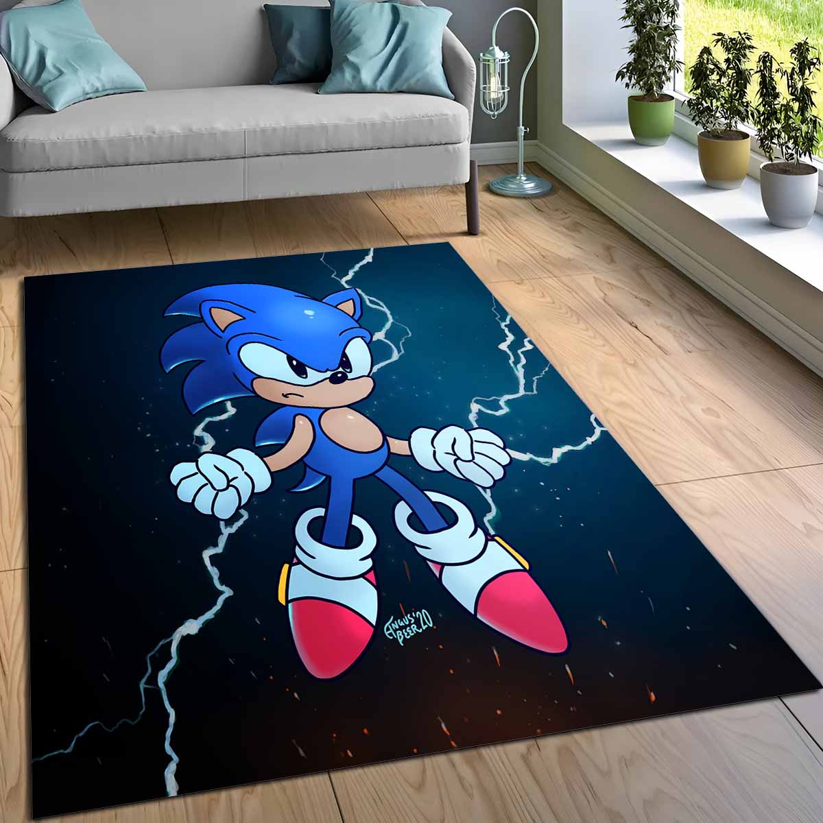 Sonic The Hedgehog 2 Teppich – Bild 3