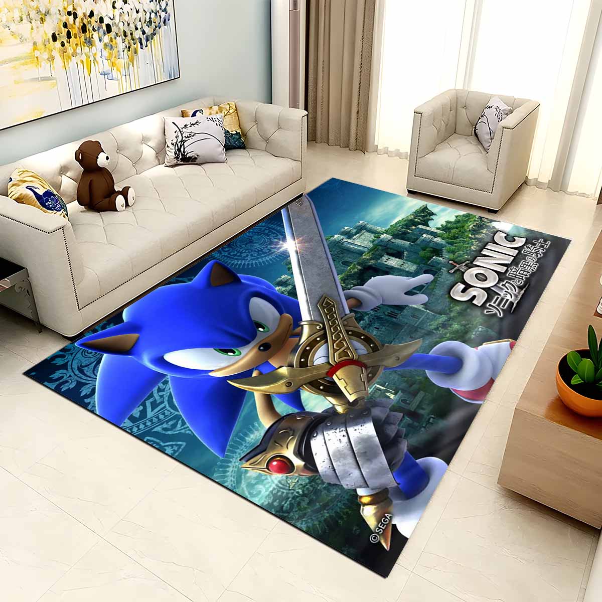 Sonic The Hedgehog 9 Teppich – Bild 2