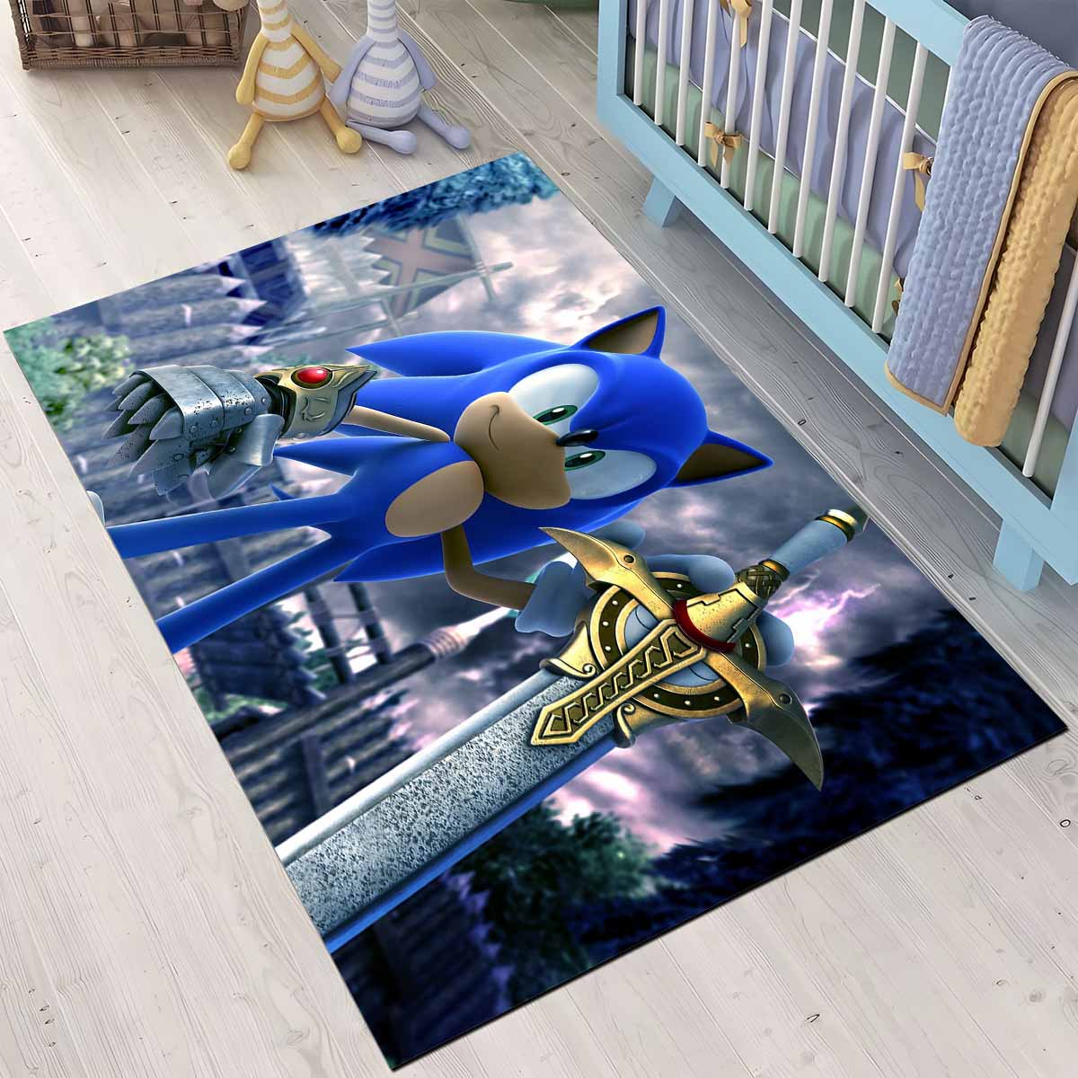 Sonic Und Der Schwarze Ritter Breitbild Teppich – Bild 3