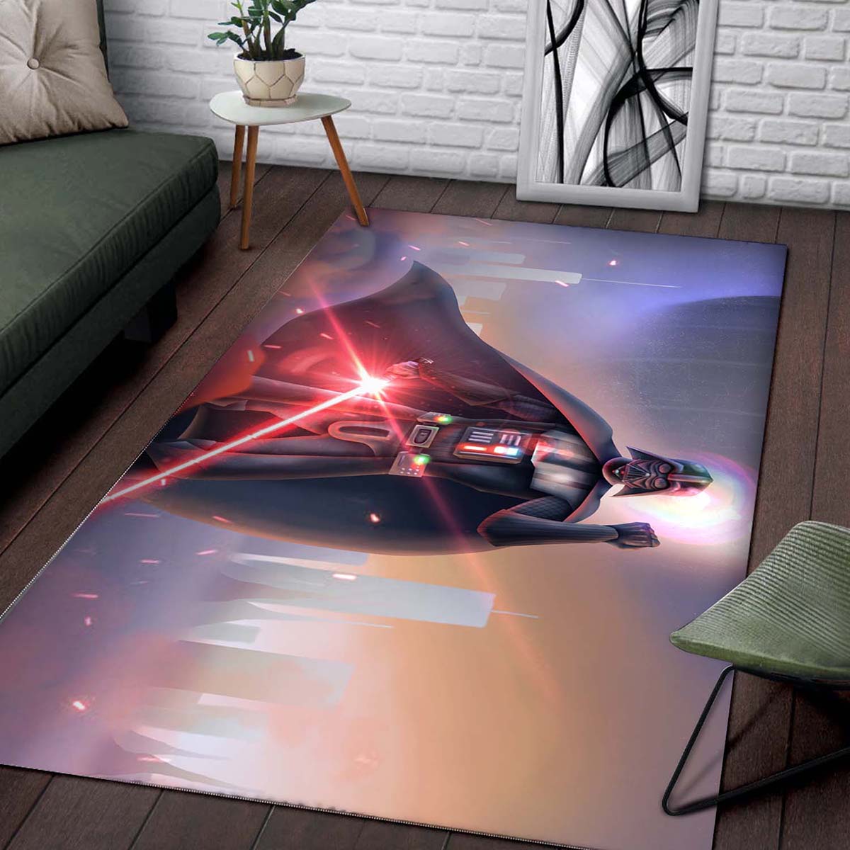 Star Wars Dark Vador Teppich – Bild 2