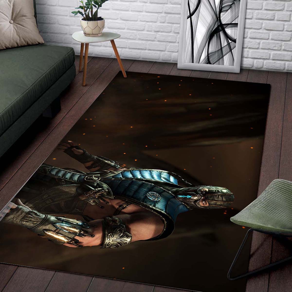 Sub Zero Mortal Kombat X 4K Teppich – Bild 2