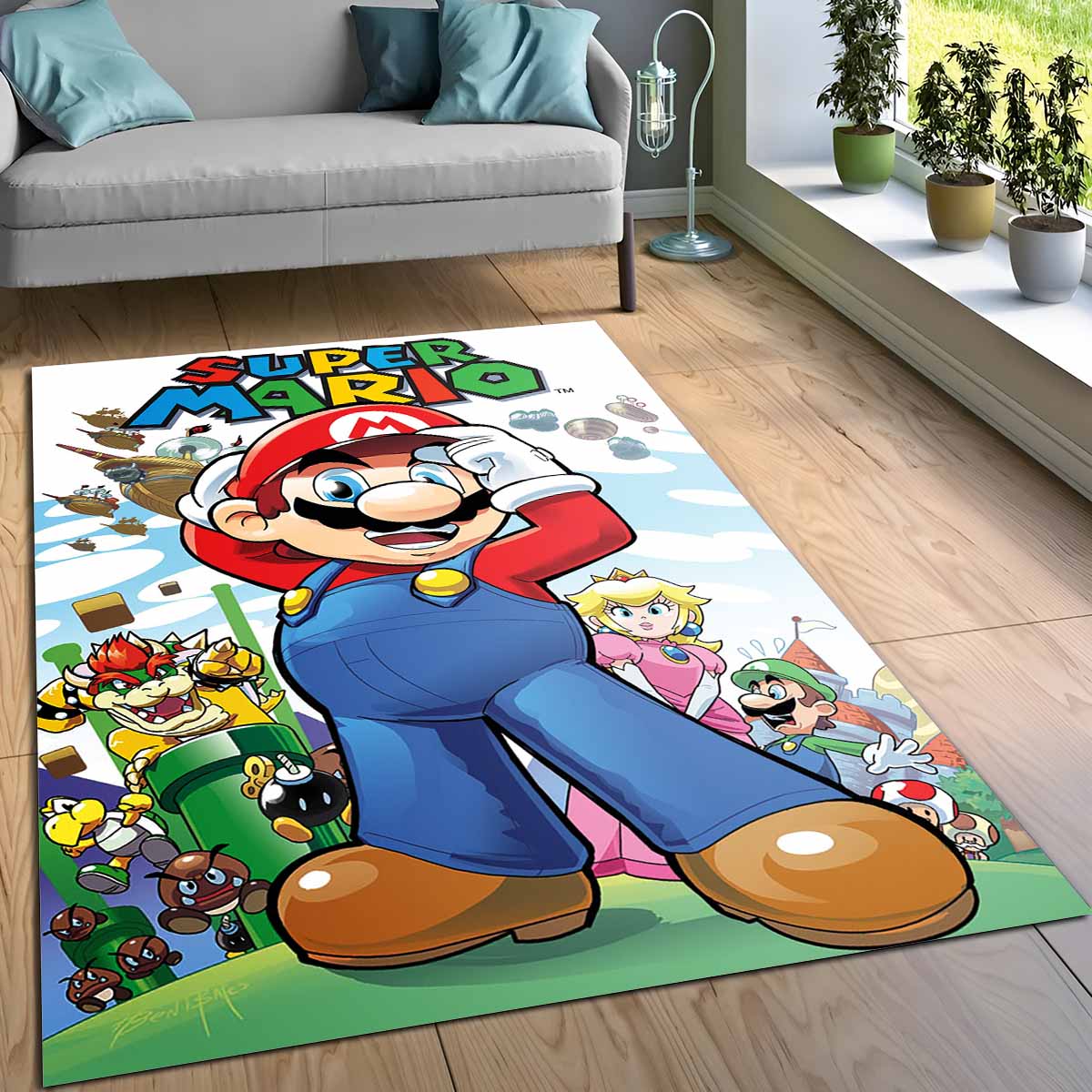 Super Mario 21 Teppich – Bild 3