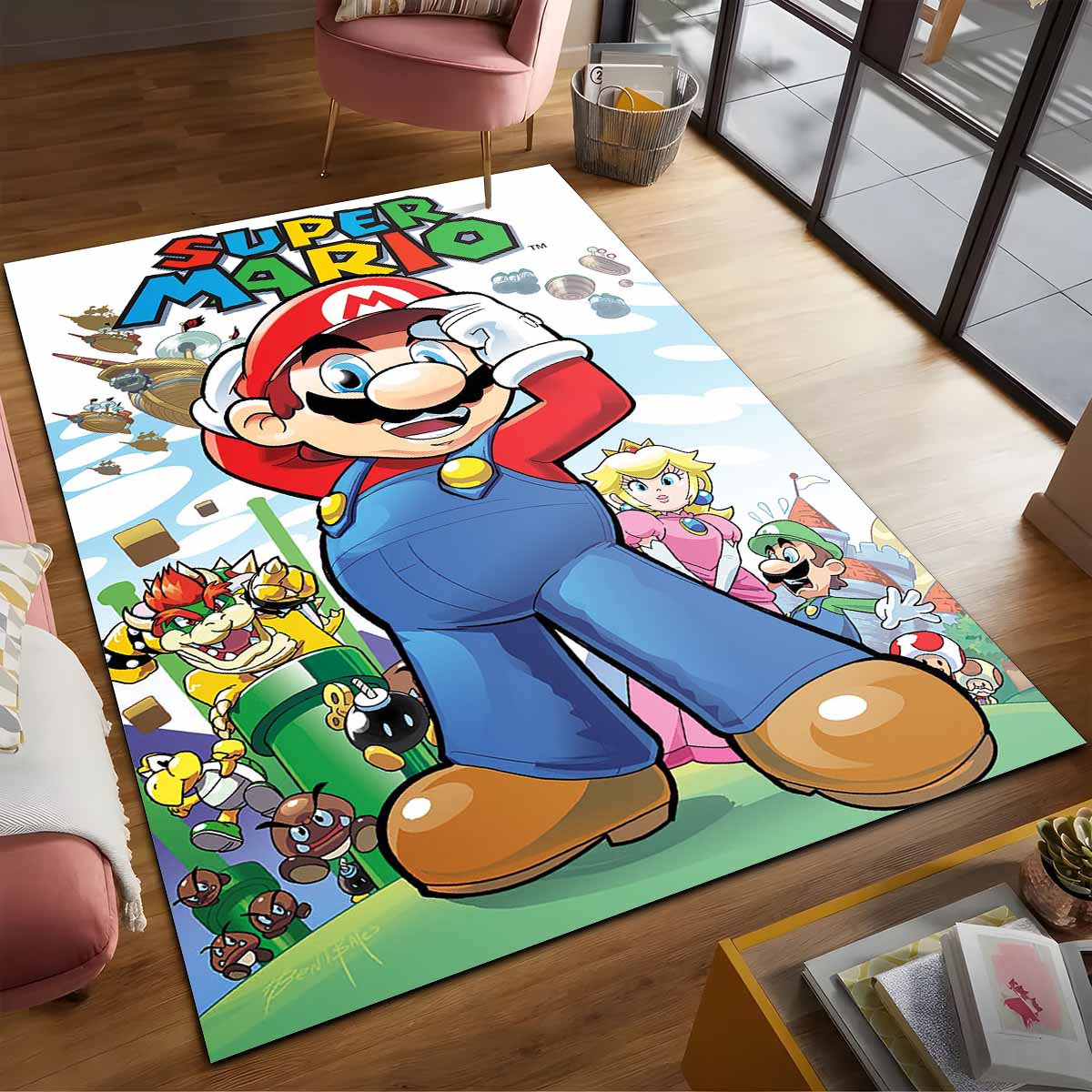Super Mario 21 Teppich – Bild 2
