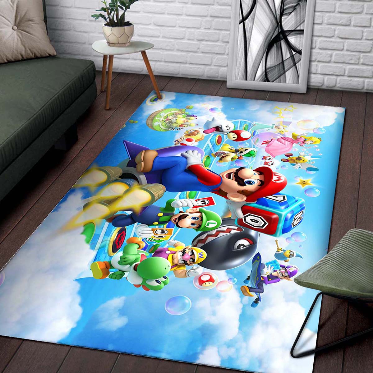 Super Mario 23 Teppich (New) – Bild 2