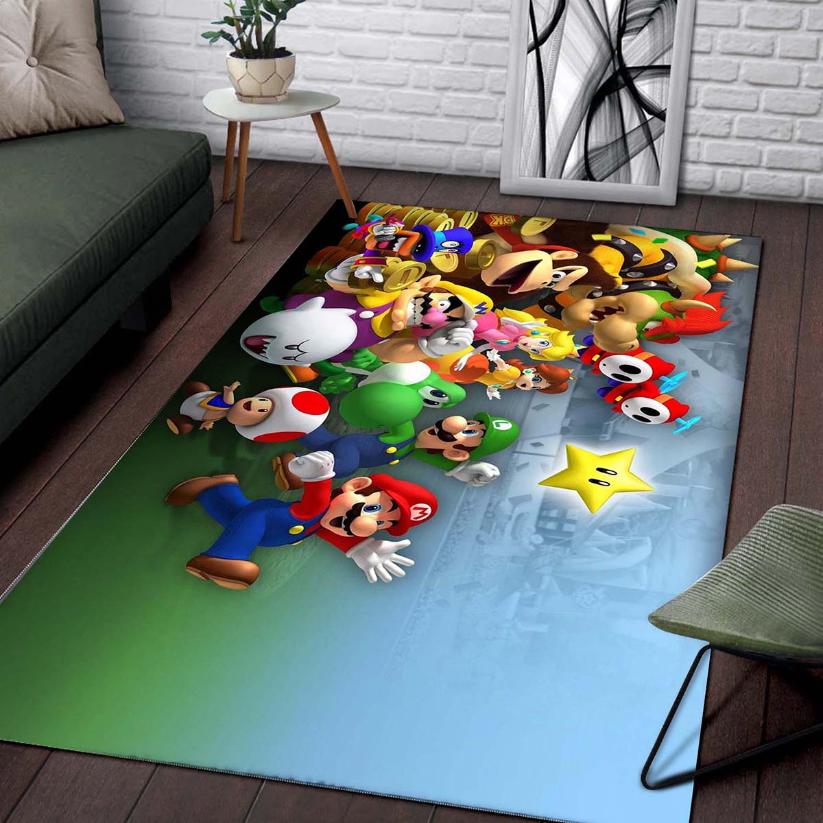 Super Mario 4 Teppich (New) – Bild 2
