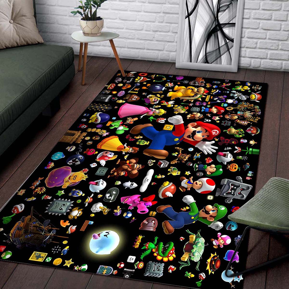 Super Mario 5 Teppich (New) – Bild 2