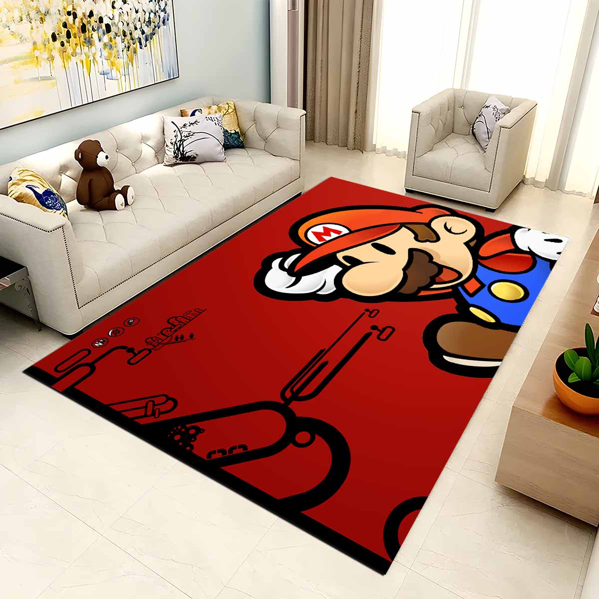 Super Mario 6 Teppich – Bild 2