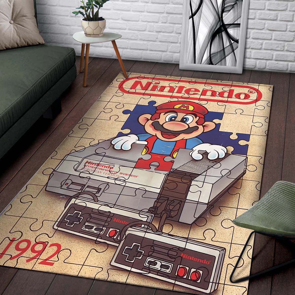 Super Mario Bros Nintendo Switch Gaming Collection 1 Teppich – Bild 2